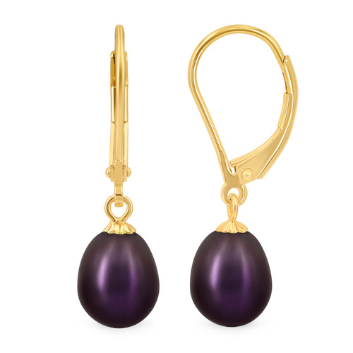 Freshwater Cultured Pearl Drop Earrings Freshwater Cultured Pearl Drop Earrings