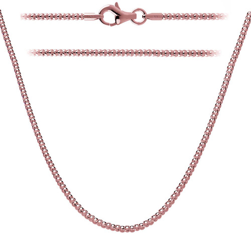 UNY Short Necklace 48cm Popcorn chain Pave India | Ubuy