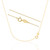 Gold Plated Cable Chain 1.3mm