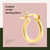 Gold Plated Sterling Silver 2mm Hoop Earrings for Women