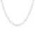 Solid .925 Sterling Silver 5.5mm Men's 150 Figaro Chain Necklace