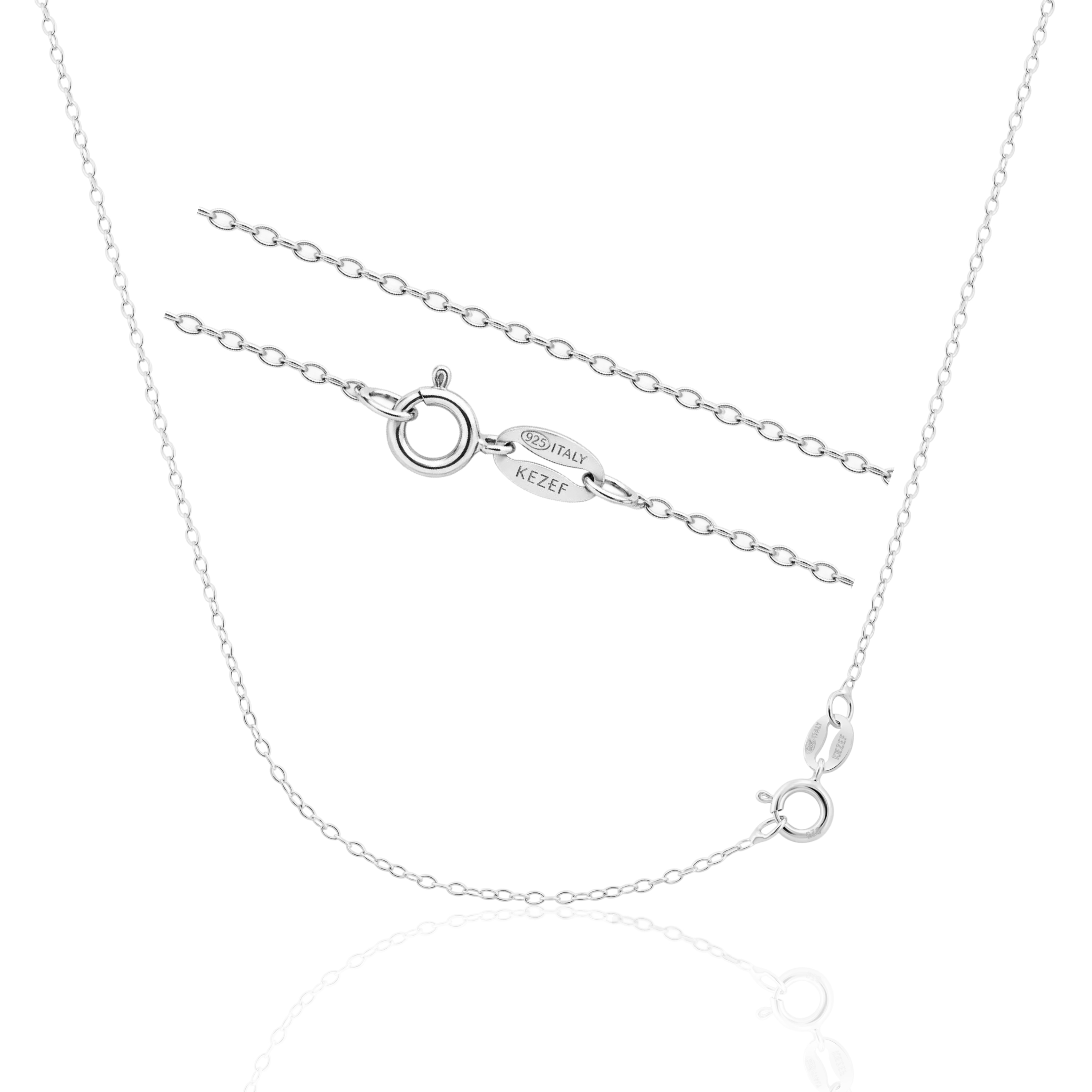Sterling Silver Cable Chain 1.3mm