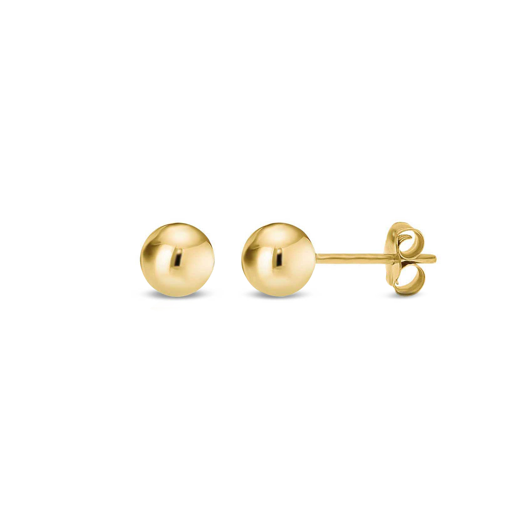 BENECREAT 6 PCS 14K Gold Filled Earring Hooks Ball End Earring
