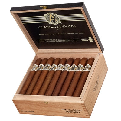 Avo Classic Maduro #2 Box 25