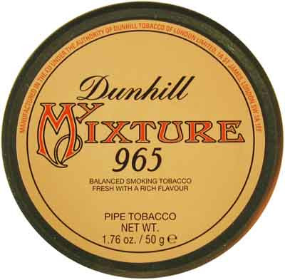 Peterson Pipe Tobacco My Mixture 965 50 Gram Tin