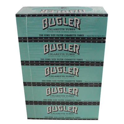 Bugler Ryo Bugler MYO Cigarette Tubes 5 Cartons of 200