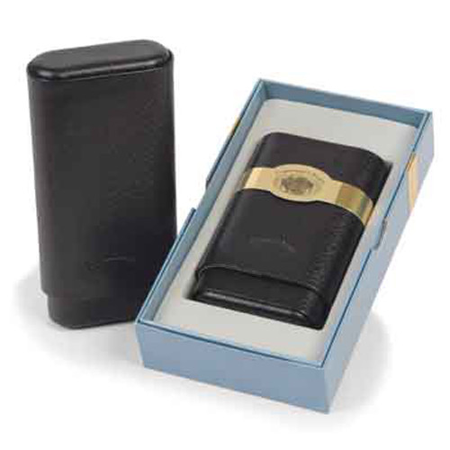 Craftsmans Bench Black Churchill 60 Ring Guage Cigar Case