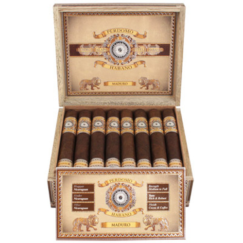 Perdomo Habano Bourbon Barrel-Aged Maduro Gordo Box 24 Perdomo Habano Bourbon Barrel-Aged Maduro Gordo Box 24