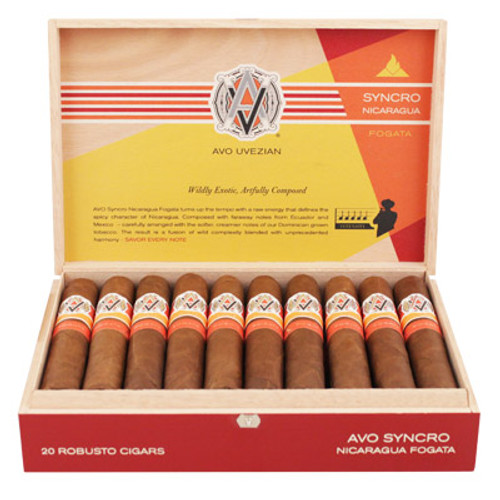 Avo Syncro Fogata Robusto Box 20