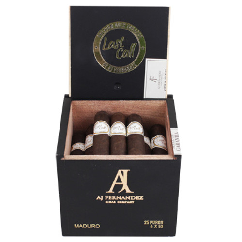 AJ Fernandez Last Call Maduro Corticas Box 25