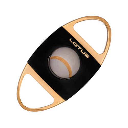 Lotus Jaws Cigar Cutter Black/Gold
