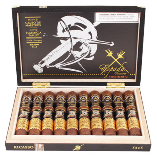 Montecristo Espada Oscuro Ricasso Box 10
