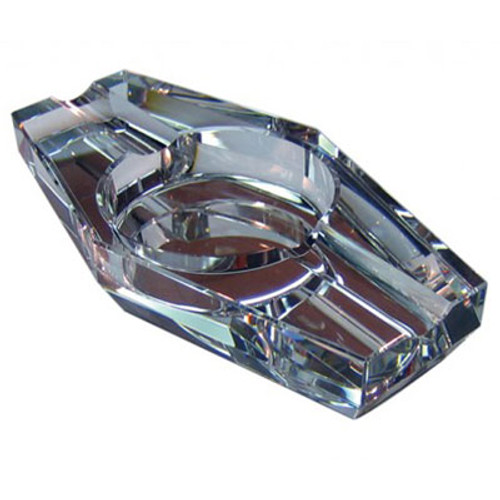 Crystal 2 Cigar Ashtray