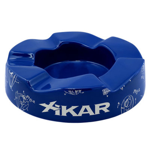 Xikar Wave Blue Ashtray