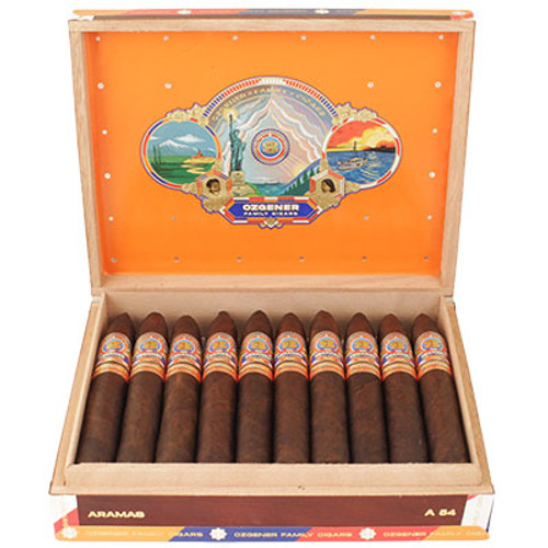 Ozgener Family Cigar Company Aramas A54 Box 20
