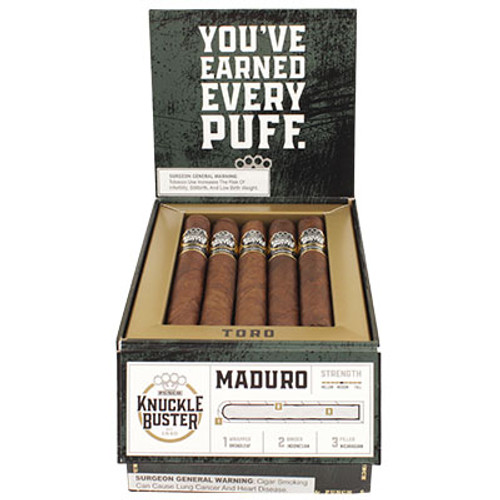 Punch Knucklebuster Maduro Toro Box 25