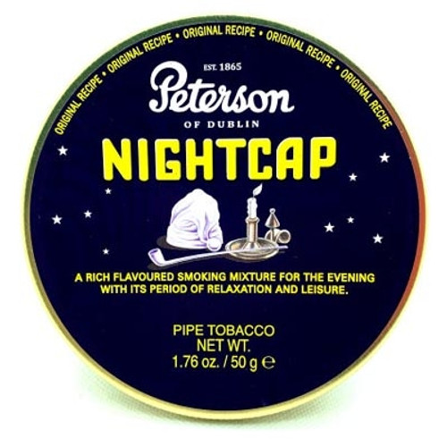 Peterson Pipe Tobacco Nightcap 50 Gram Tin