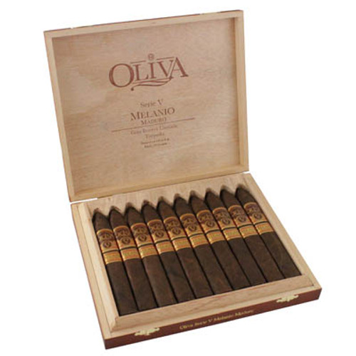 Oliva Series V Melanio Maduro Torpedo Box 10