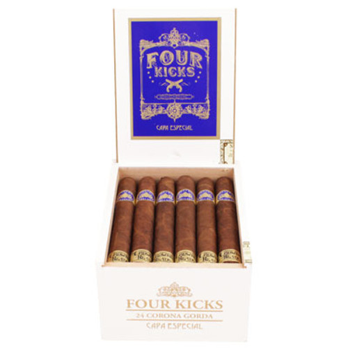 Four Kicks Capa Especial Corona Gorda Box 24