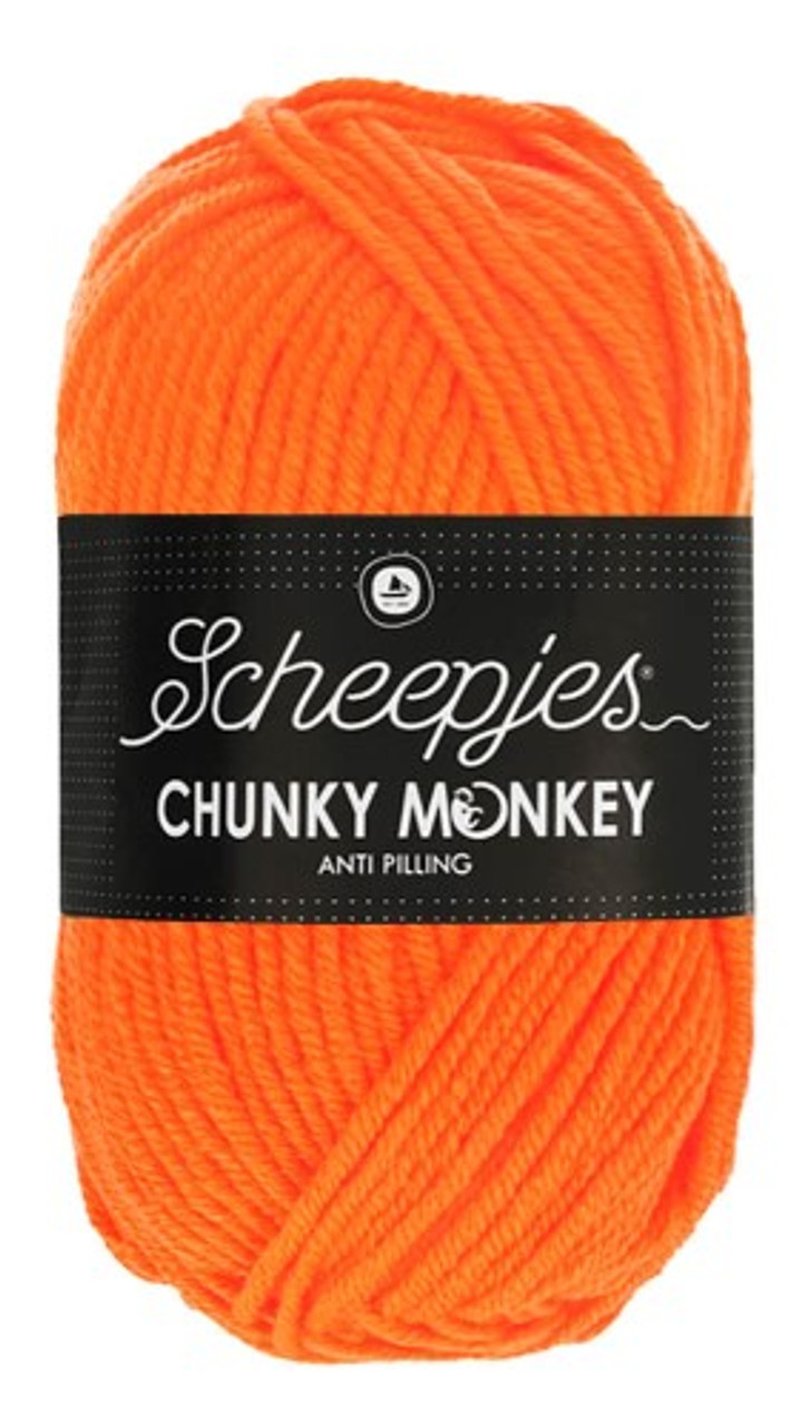 Scheepjes Chunky Monkey Neon Orange