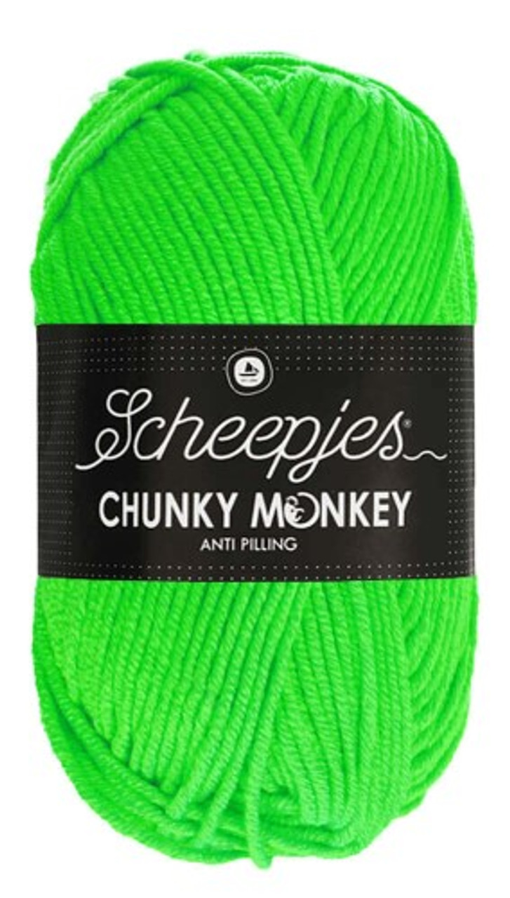 Scheepjes Chunky Monkey Neon Green