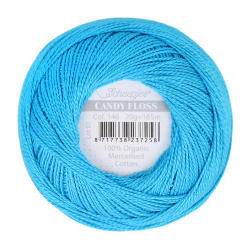 Scheepjes Candy Floss 20g - 146 Vivid Blue