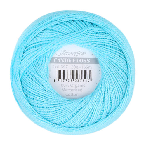 Scheepjes Candy Floss 20g - 397 Cyan