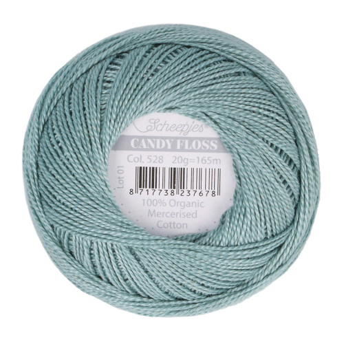 Scheepjes Candy Floss 20g - 528 Silver Blue