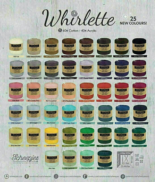 Scheepjes Whirlette All Colors