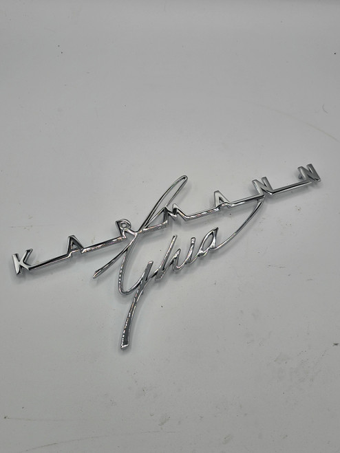 Deck Lid Script, NEW, 63-74