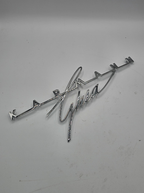 Deck Lid Script, NEW, 56-62