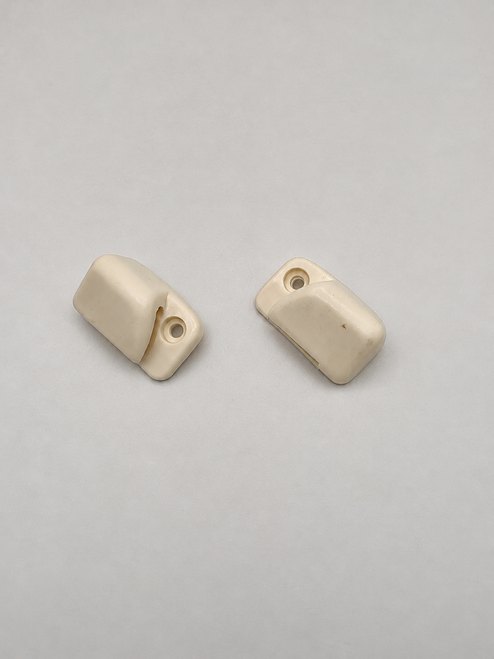 Sun Visor Clips, White, 68+