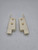 Convertible Rear Seat Clasp, Pair, 69.5-74
