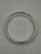 Speedo/Clock Bezel Chrome, thru 66