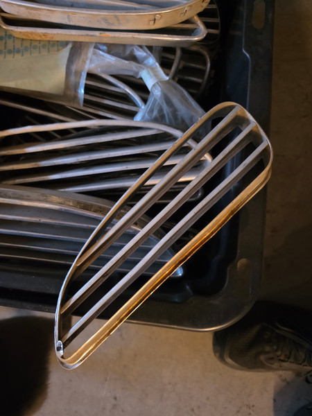 Front Air Intake Grille, Left, 1960-On, Used