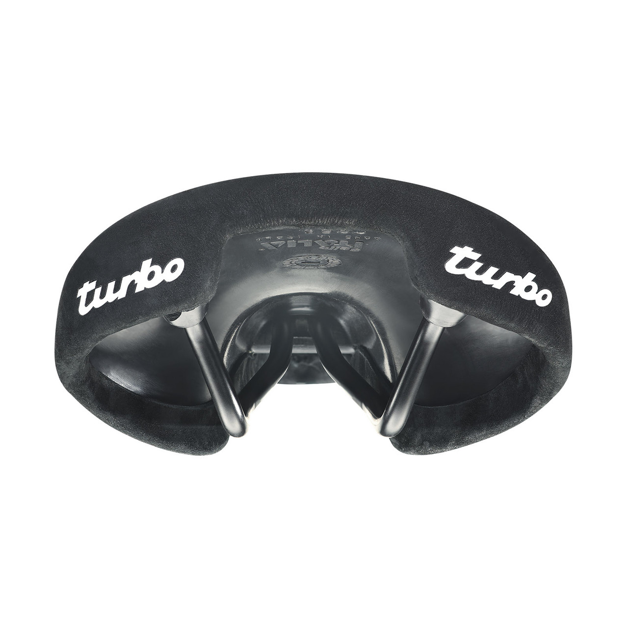 Selle Vintage Selle Italia Turbo – Cuir Marron, Rails Alu, Vélo Course Homme
