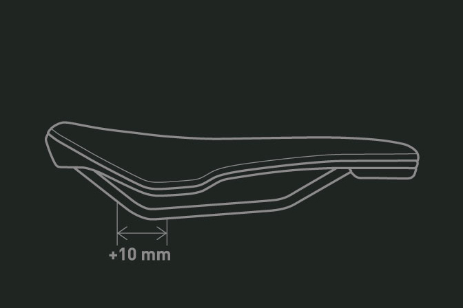 Selle VTT Selle Italia X-Bow Superflow Ti 145x255mm