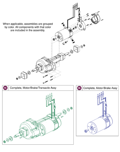 Feishen T2 Motor (For Model# End in 2021&Prior)