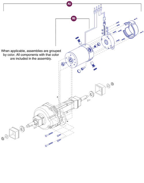 Feishen T2 Motor (For Model# End in 1014&Prior)