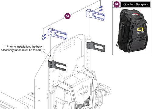 Backpack Holder, TB3