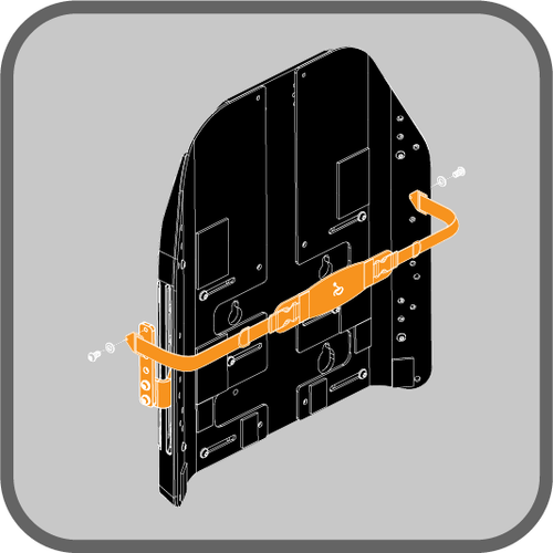 Chest Strap and Mounting Bracket