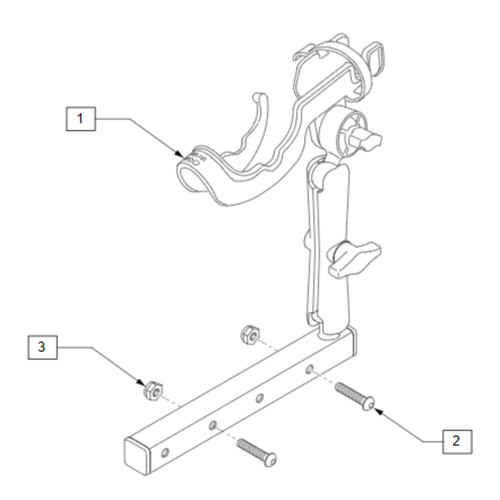 Magic Mobility Rod Holder