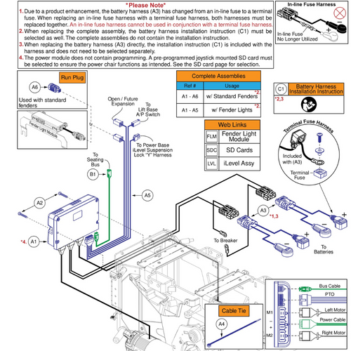 QL3 Base Elec, TB4 Seat, Standard Motors