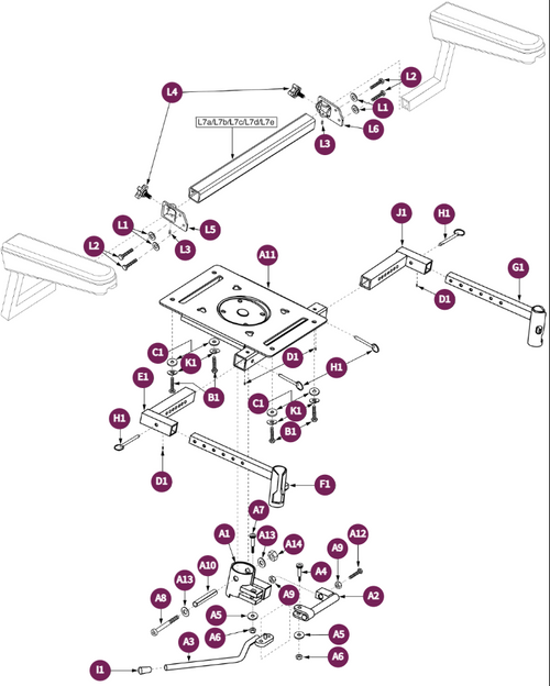 Frt Lock,ELR,SA,SOL 16-24,DLXCont,SSP,Frt Rigging