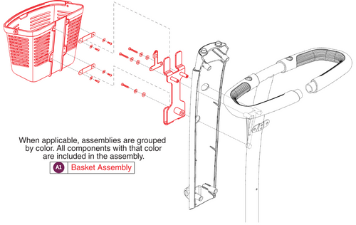 Basket Assembly, GoGo Sport