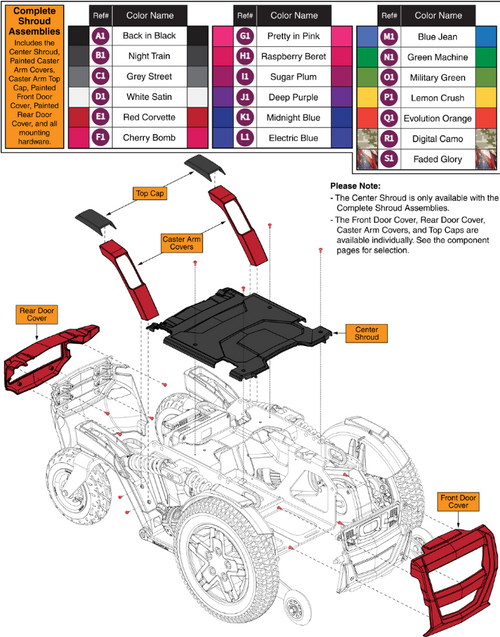 Complete Shroud Assemblies, 4Front 2
