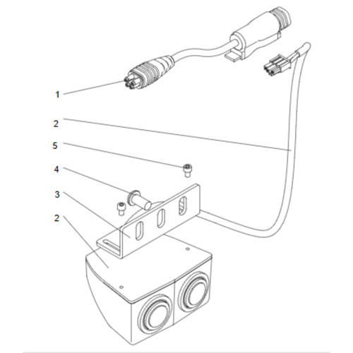 ACCESSORY CHARGER BRACKET UNDER SIDE RAIL