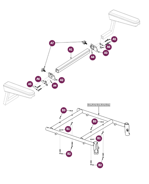 H-Frame-Pinchless Hinge-ELR SA Taper Pin 20W
