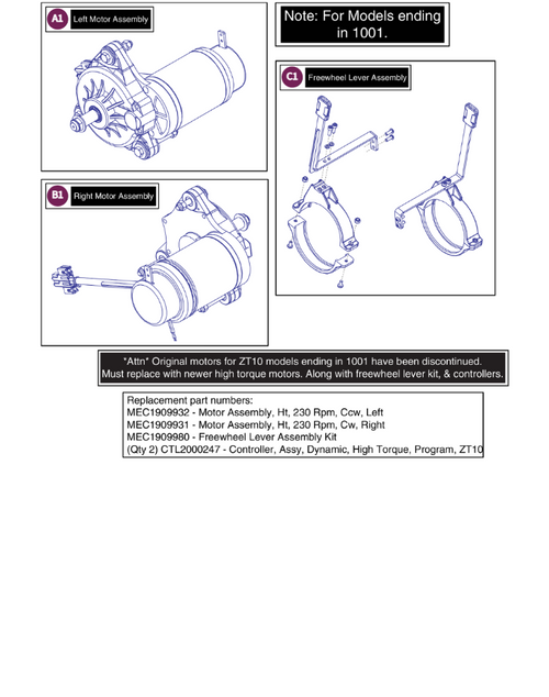 Models Ending in 1001