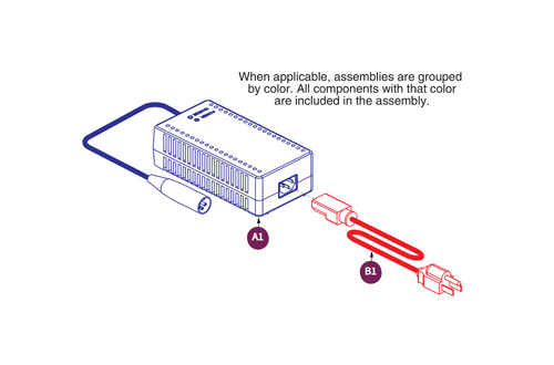 5 Amp Off-board Charger Assy, Domestic
